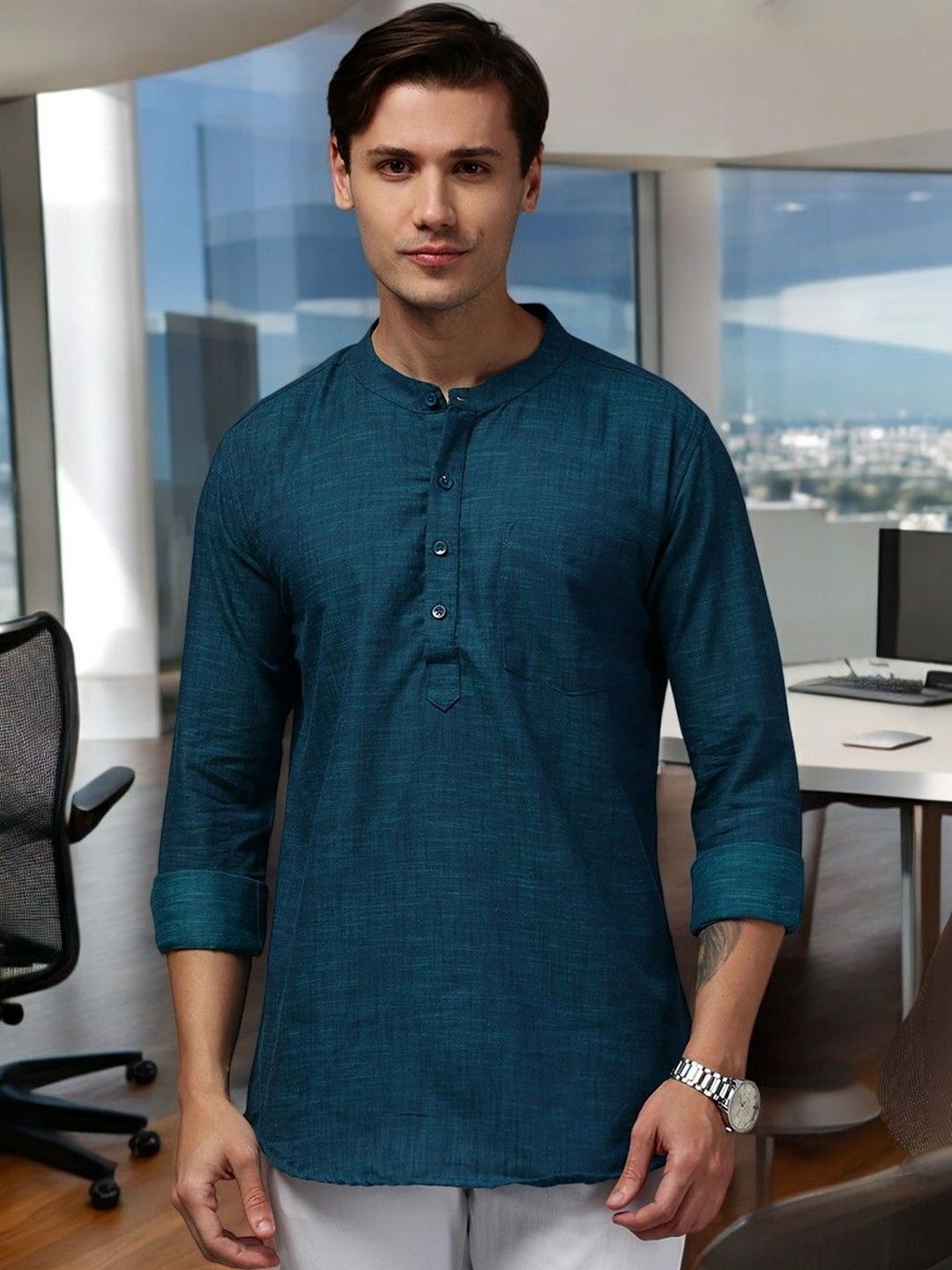 THE SOUL PATROL Men Kurta