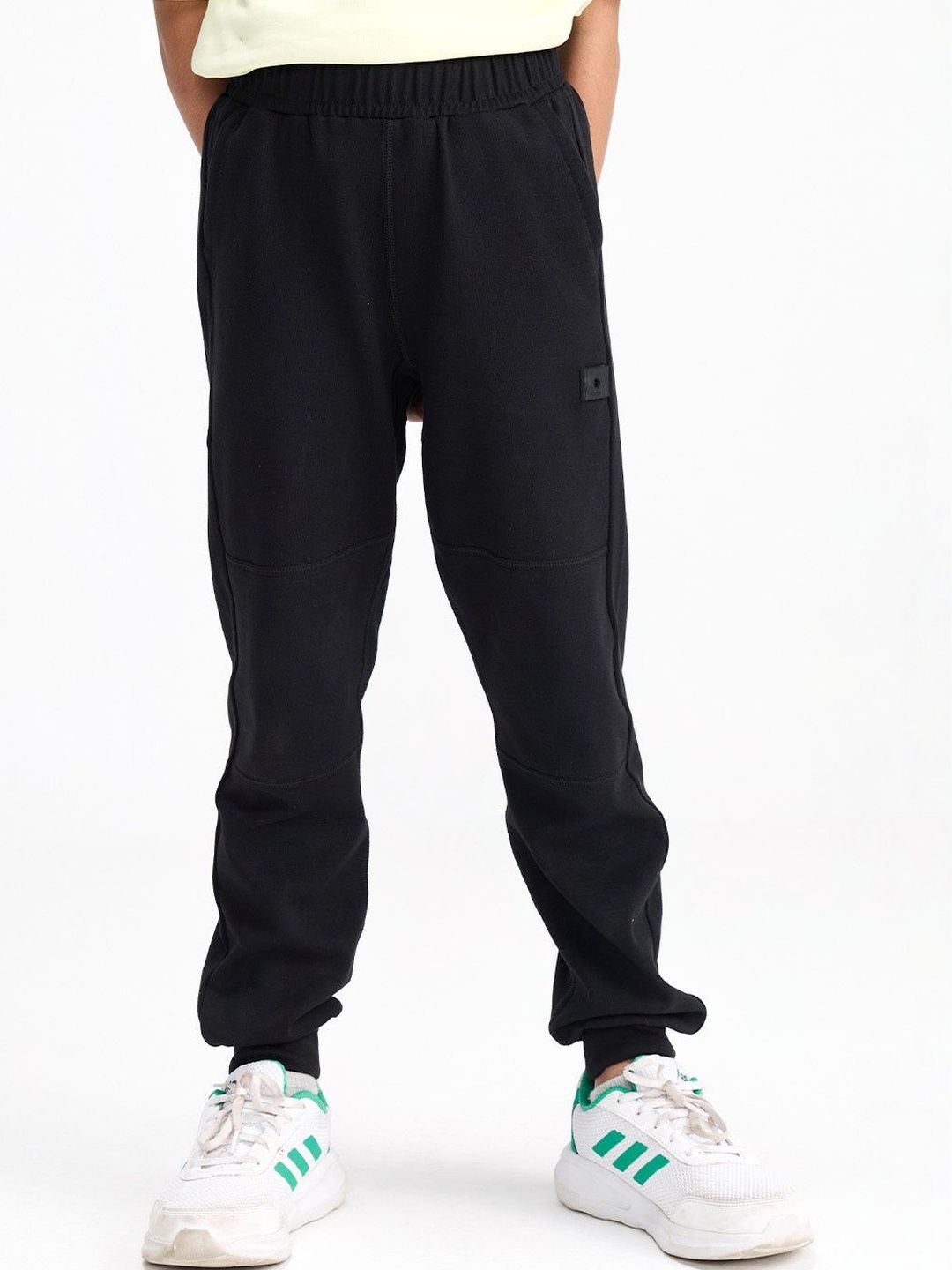 Dotokids Kids Cotton Joggers With Adjustable Waist