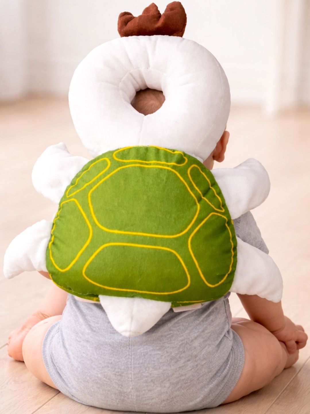Smartots Adorable Turtle Shape Baby Head Protector Soft Safe Comfy for First Steps