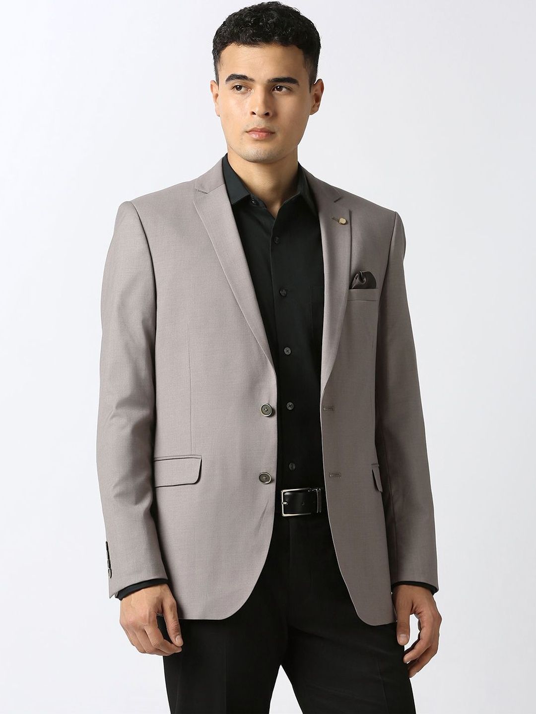 Van Heusen Van Heusen Notched Lapel Collared Single Breasted Blazer