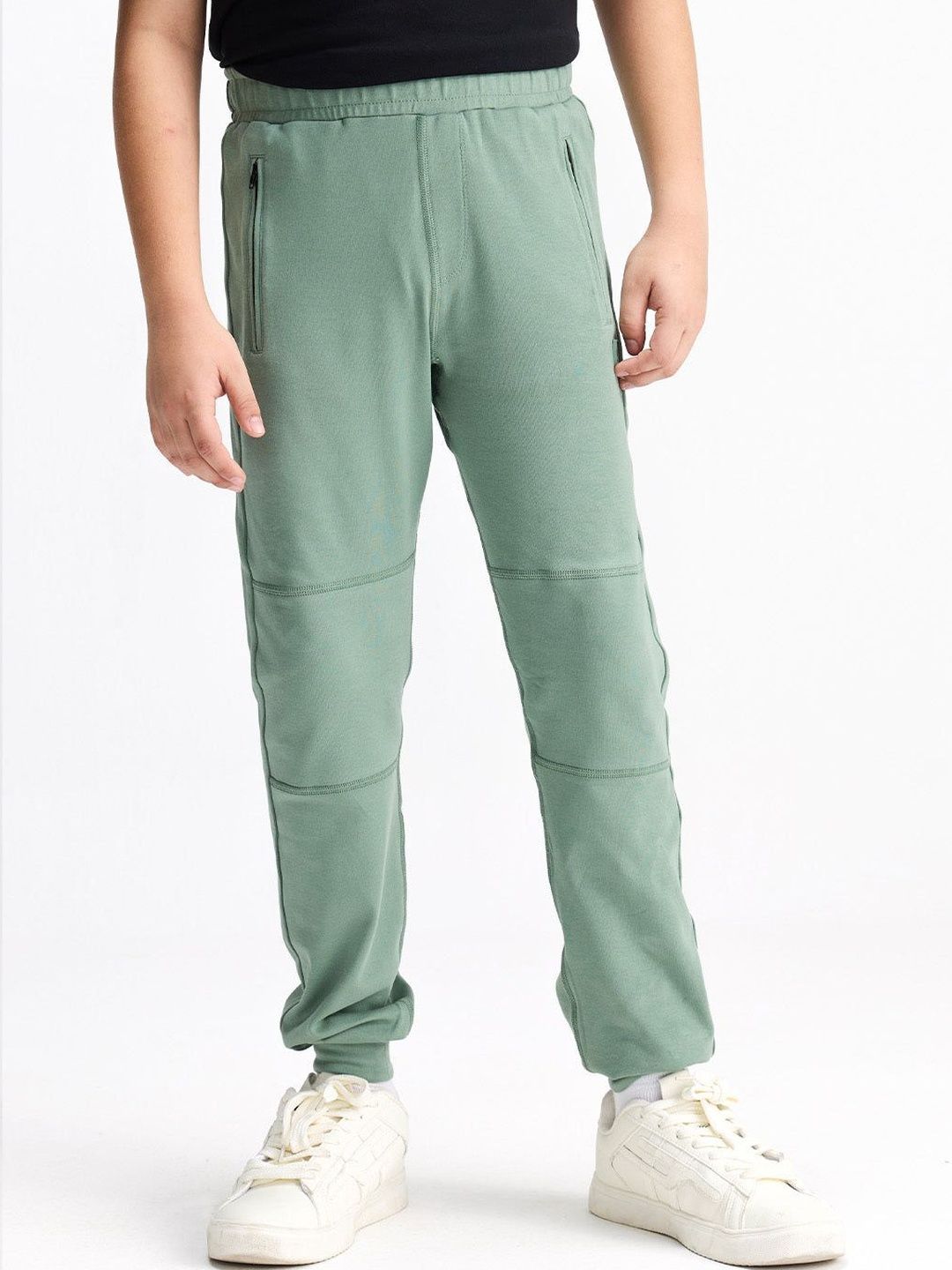Dotokids Kids Cotton Joggers With Adjustable Waist