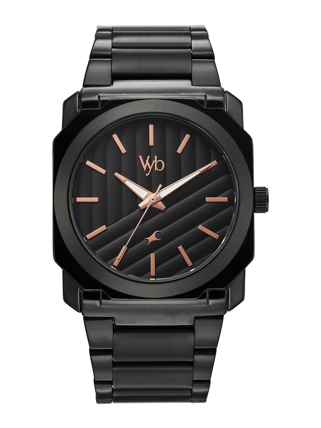 Buy Fastrack Men Vyb Challenger Quartz Analog Green Dial Watch
