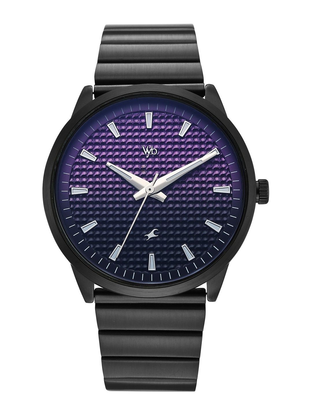 Buy Fastrack Men Vyb Arcane Quartz Analog Purple+Black Dial Watch