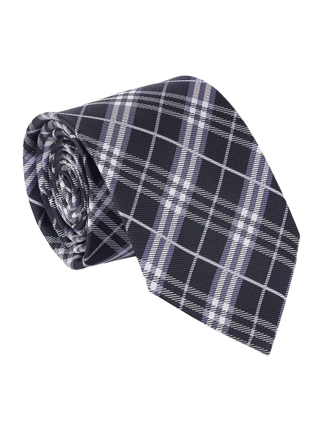 Alvaro Castagnino Men Checked Broad Tie