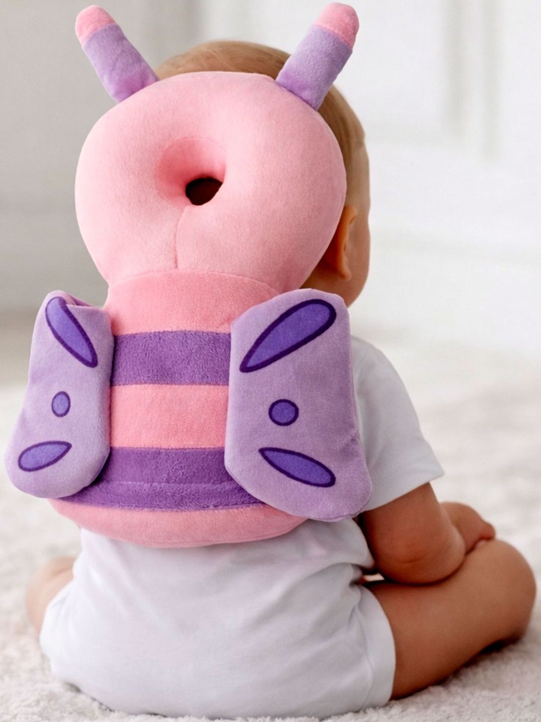 Smartots Adorable Butterfly Design Baby Head Protector Soft Safe Comfy for First Steps