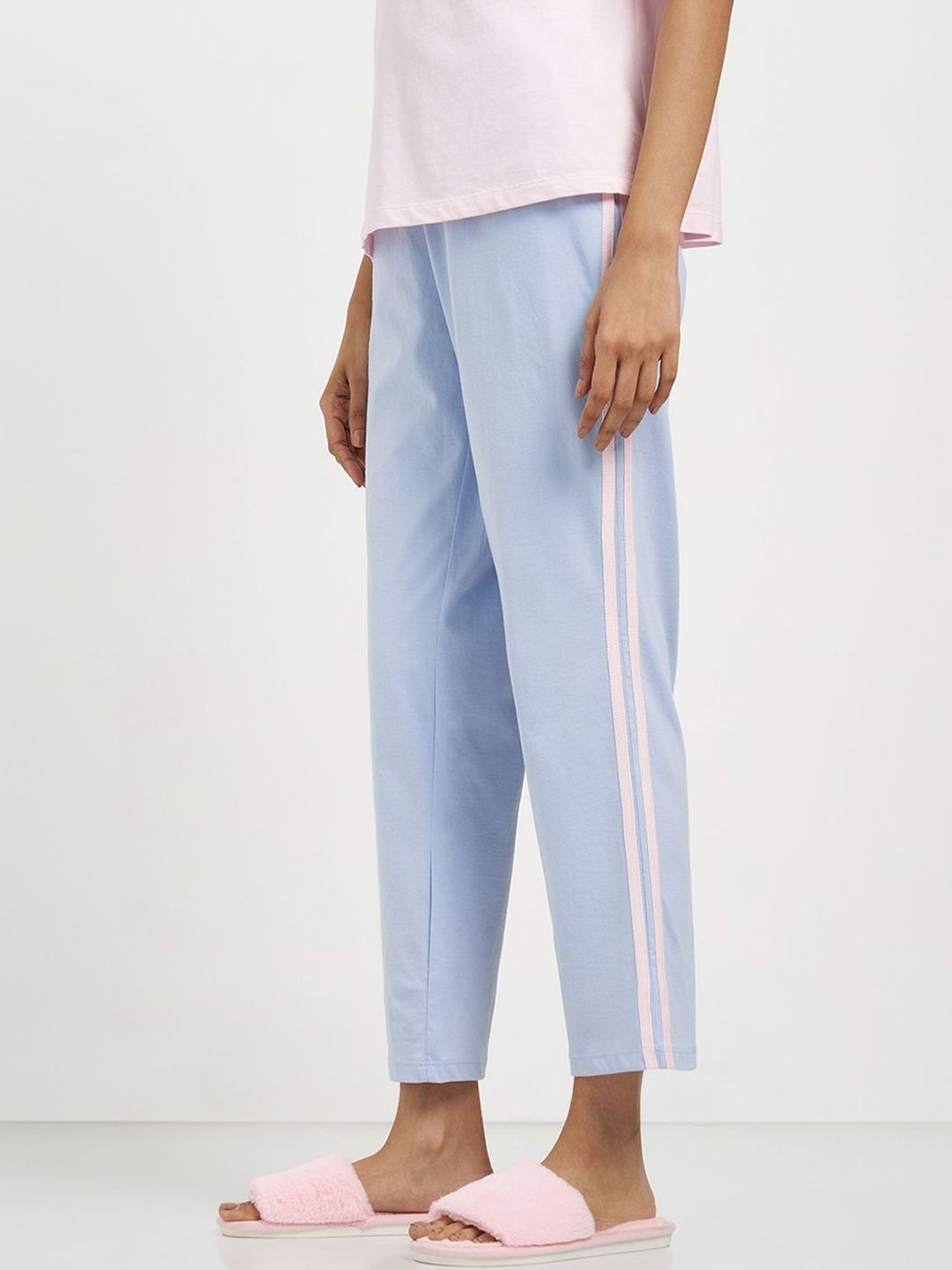 Dreamz by Pantaloons Pure Cotton Striped Lounge Pants