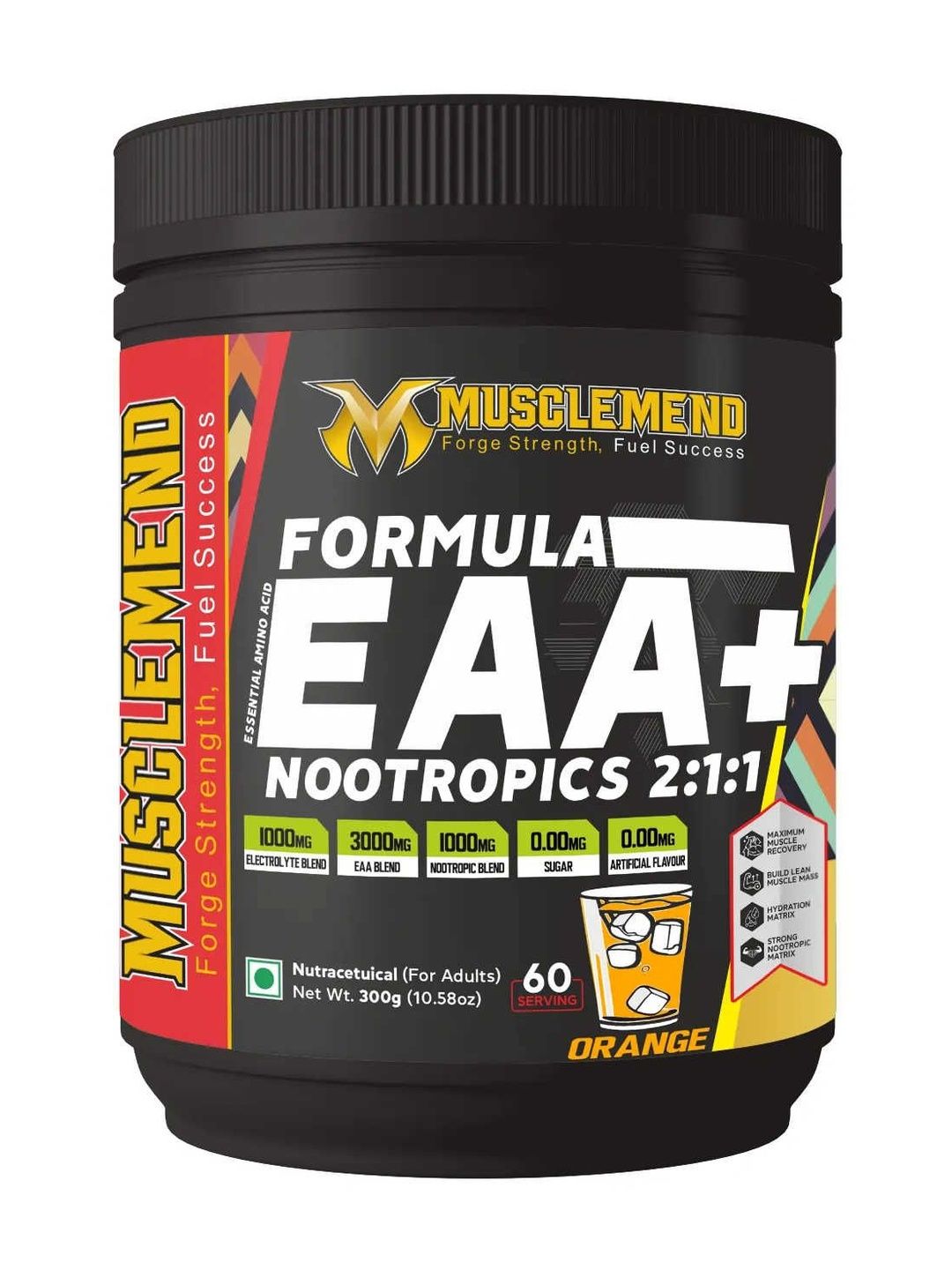 MUSCLEMEND MUSCLEMEND Formula EAA+ Nootropics - 300 g