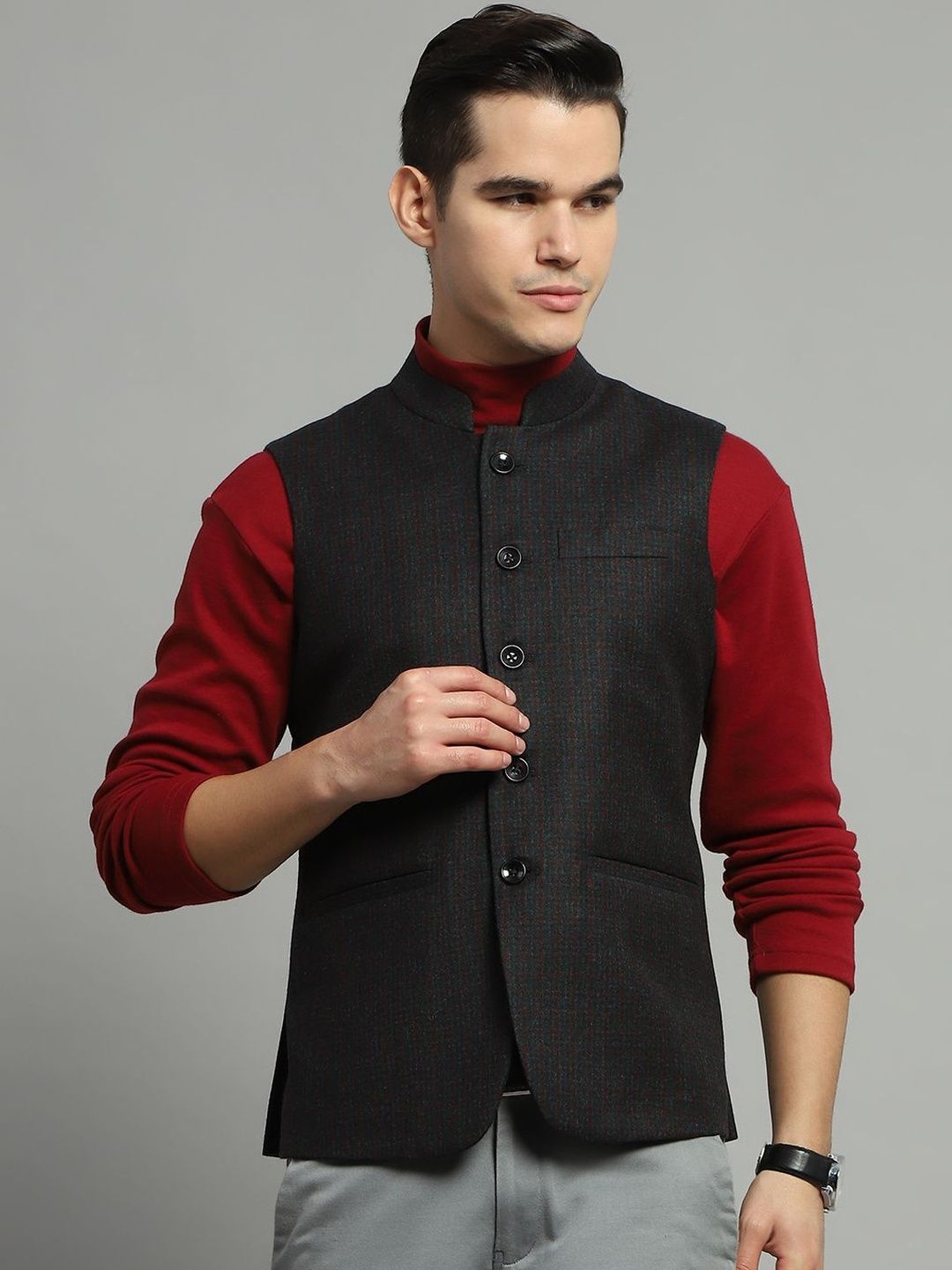 Monte Carlo Men Woollen Outdoor Jacket