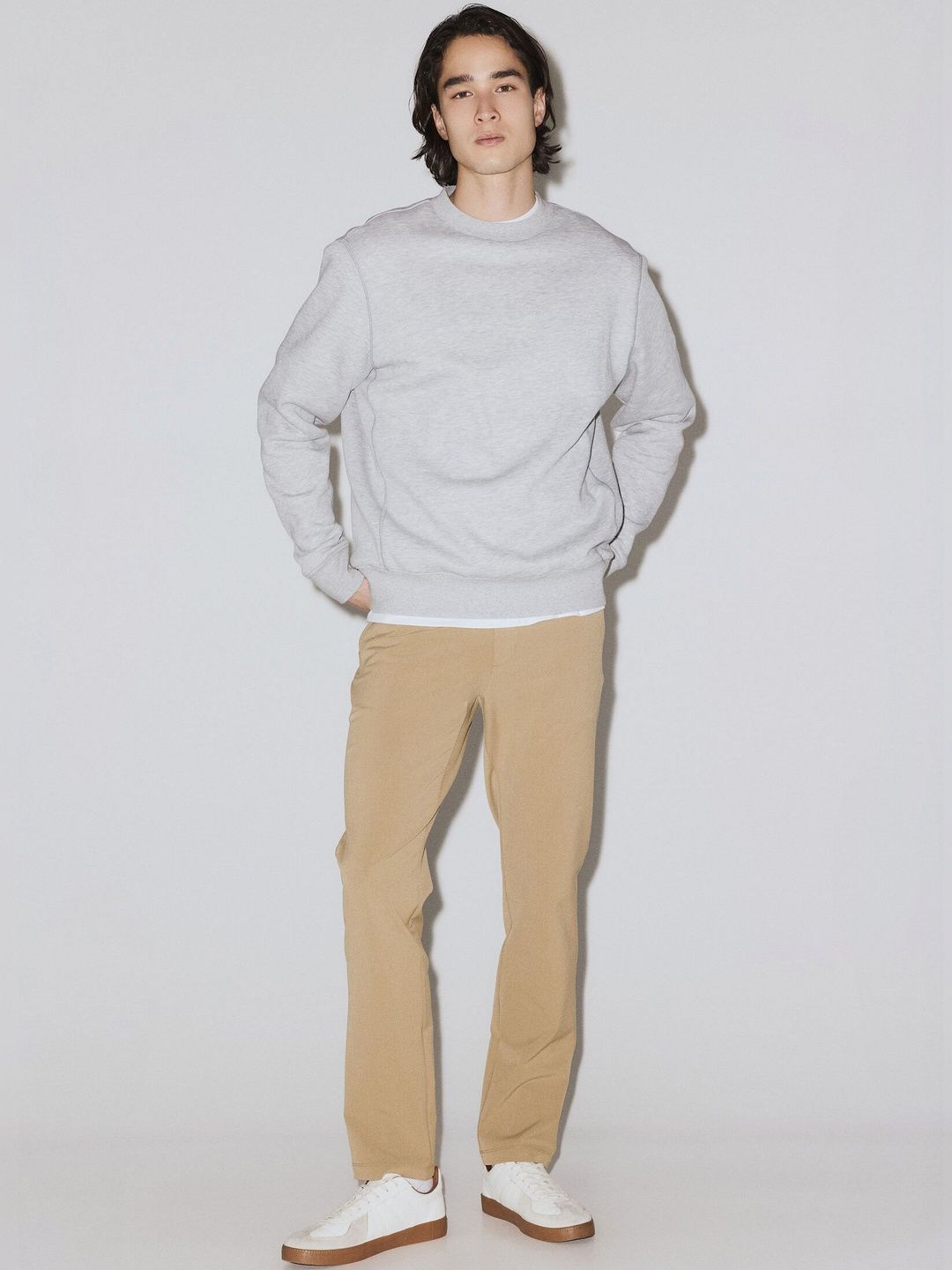 H&M Slim Fit Four-Way Stretch Chinos deal from myntra