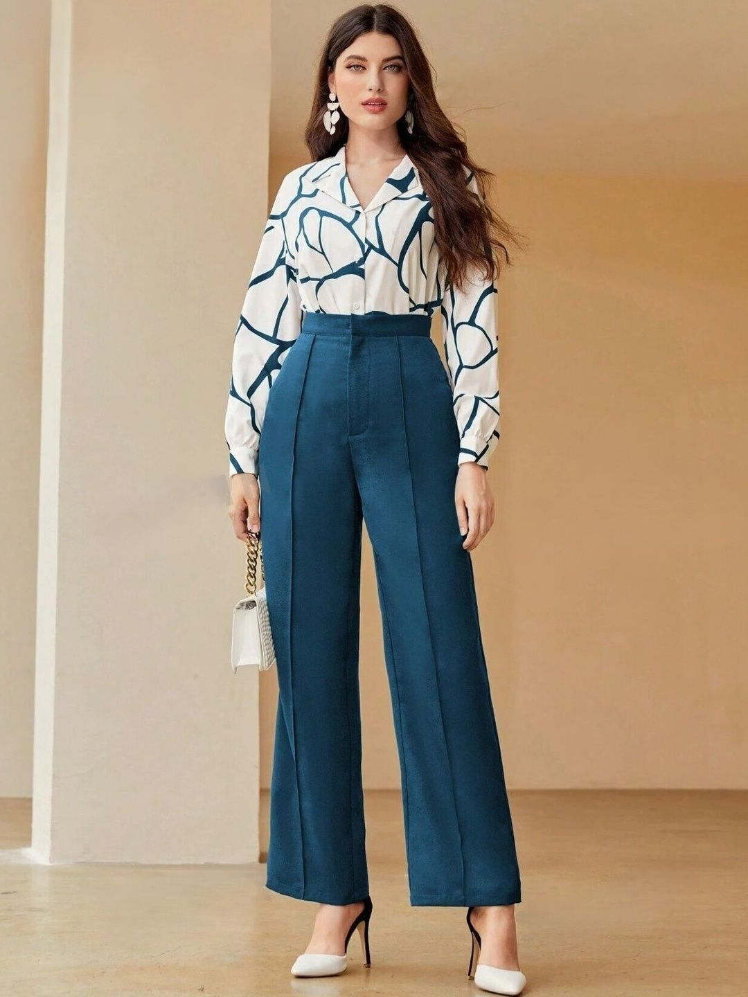 SHYAM SUNDARI SHYAM SUNDARI Top with Trousers Co-Ords