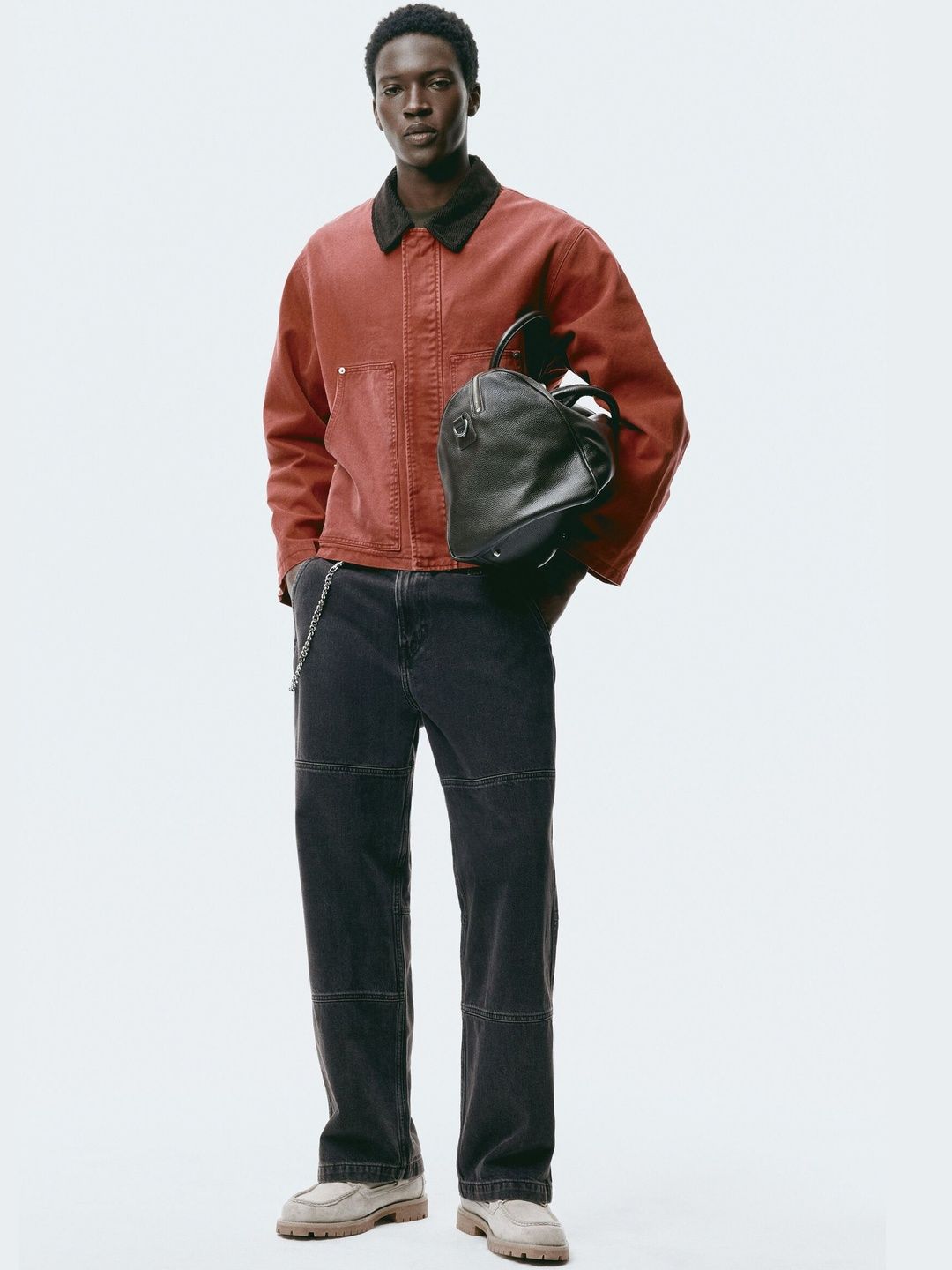 H&M Loose Fit Worker jeans deal from myntra H&M Loose Fit Worker jeans deal from myntra