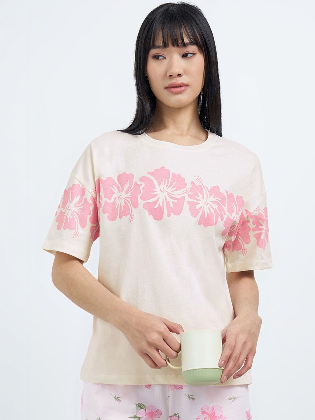 Dreamz by Pantaloons Printed Lounge Tshirts