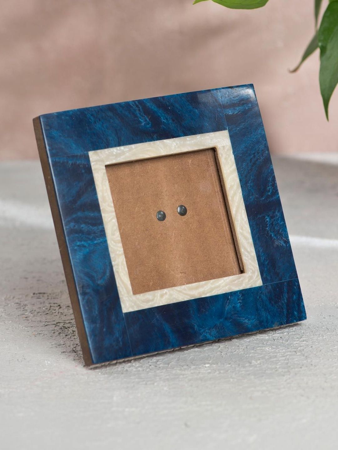 Fabindia Fabindia Blue 1 Pieces Acrylic Table Photo Frames