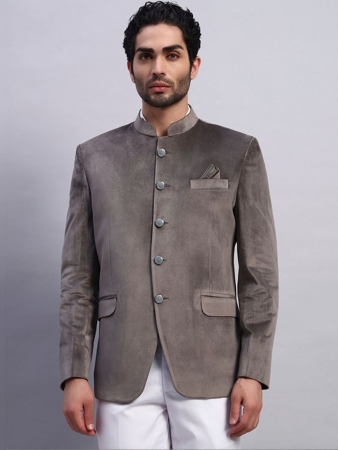 Darelooks Premium Clothing Mandarin Collar Jodhpuri Blazers