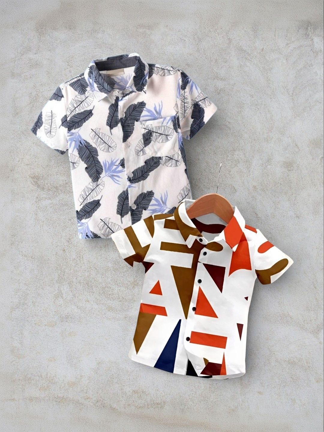 DUTT CREATION Boys Classic Floral Printed Casual Shirt