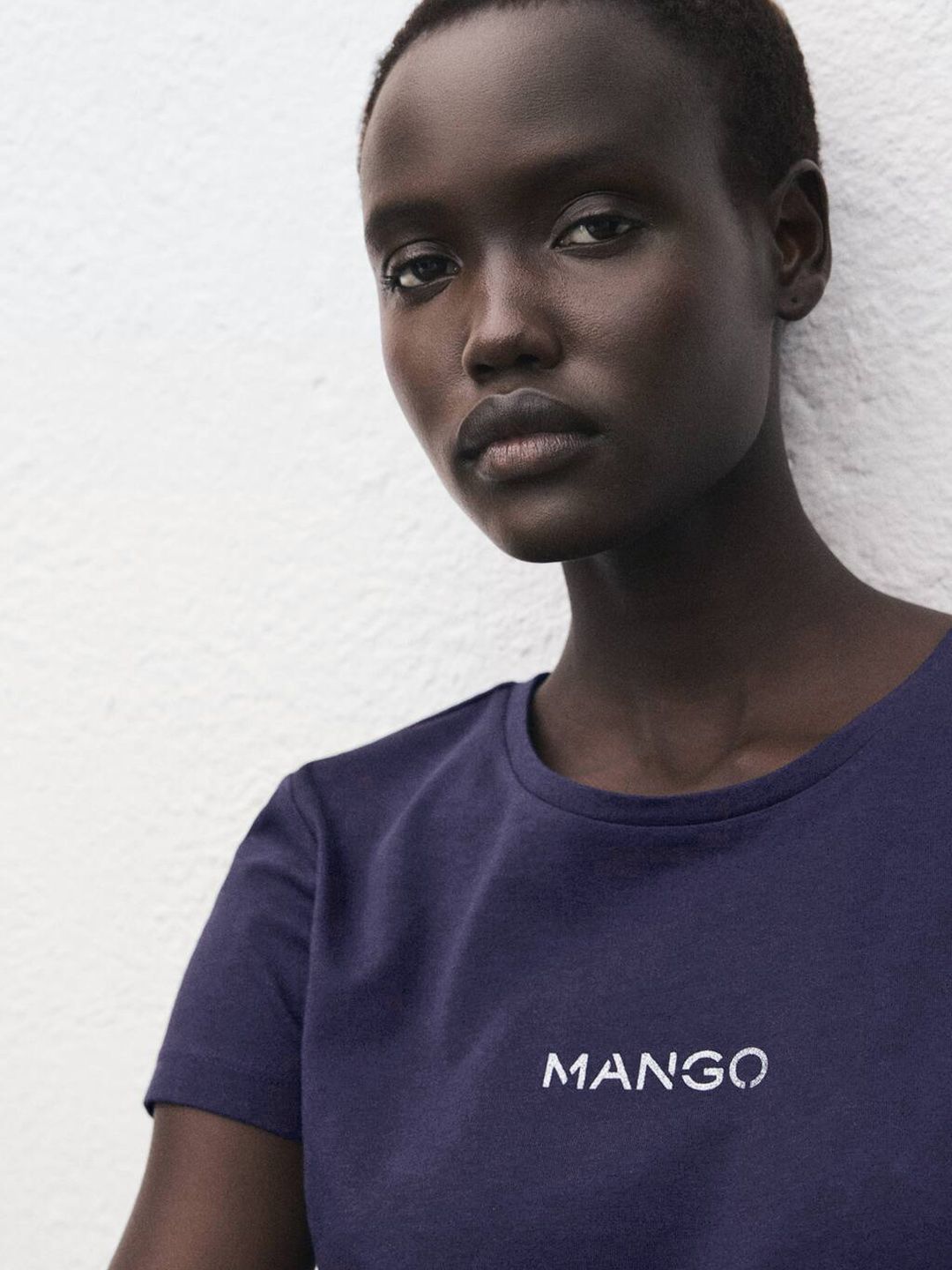 Brand Logo Printed Pure Cotton T-shirt
