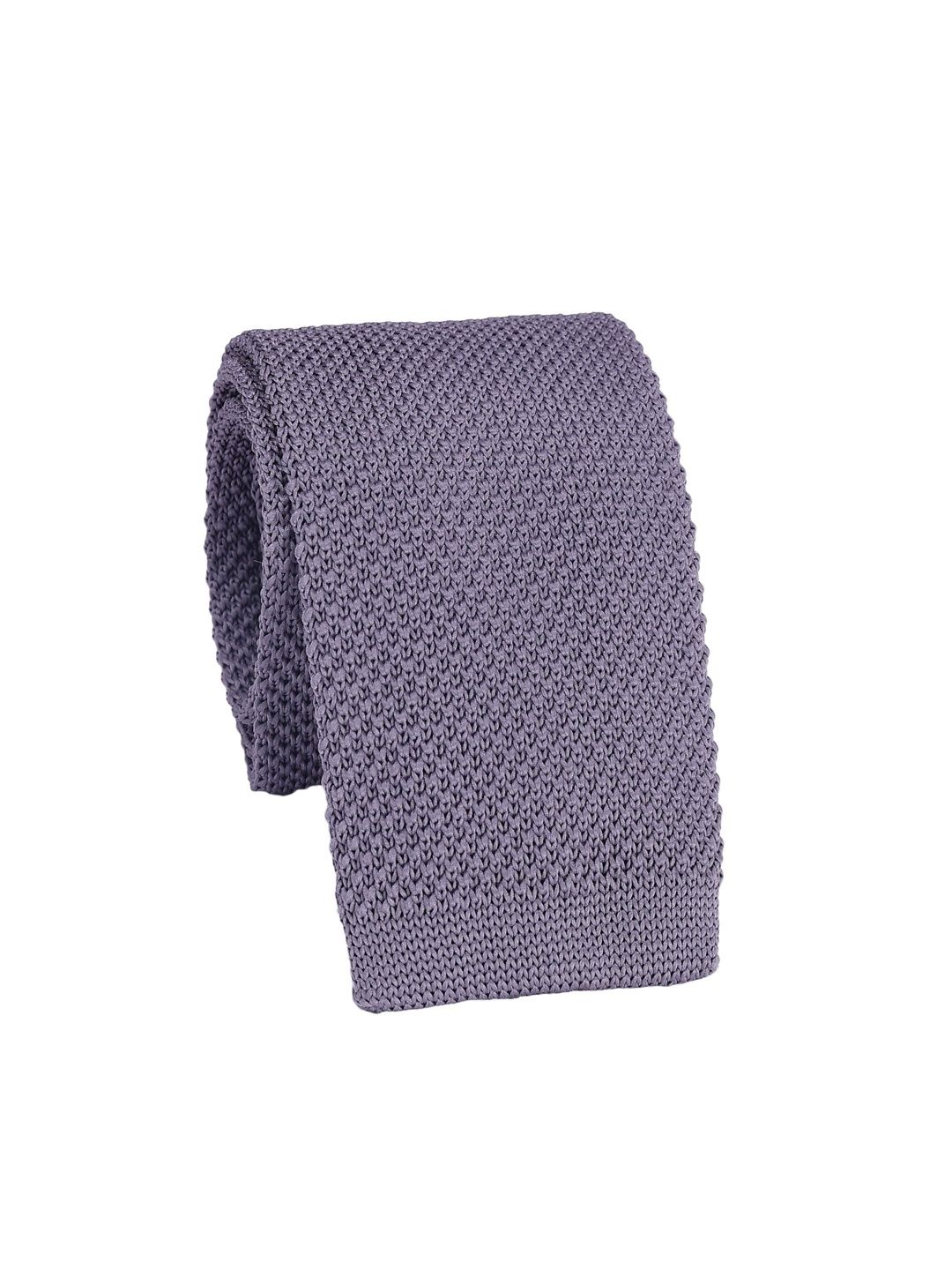 Alvaro Castagnino Men Woven Design Skinny Tie