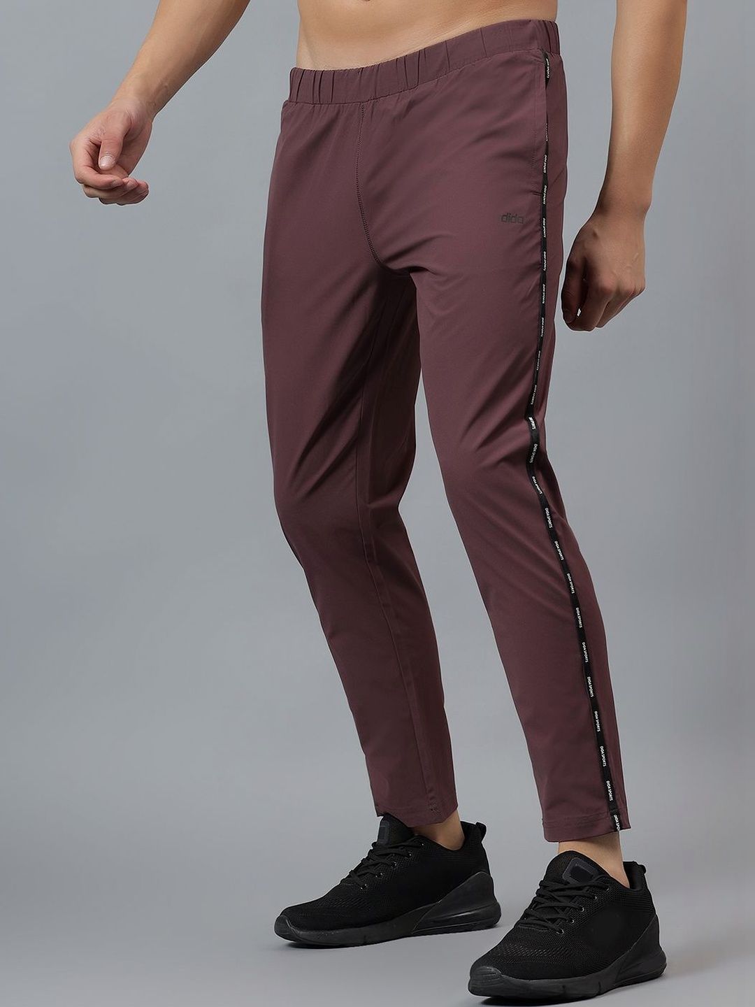 Buy HRX by Hrithik Roshan Active Men Charcoal Grey Solid Rapid-Dry
