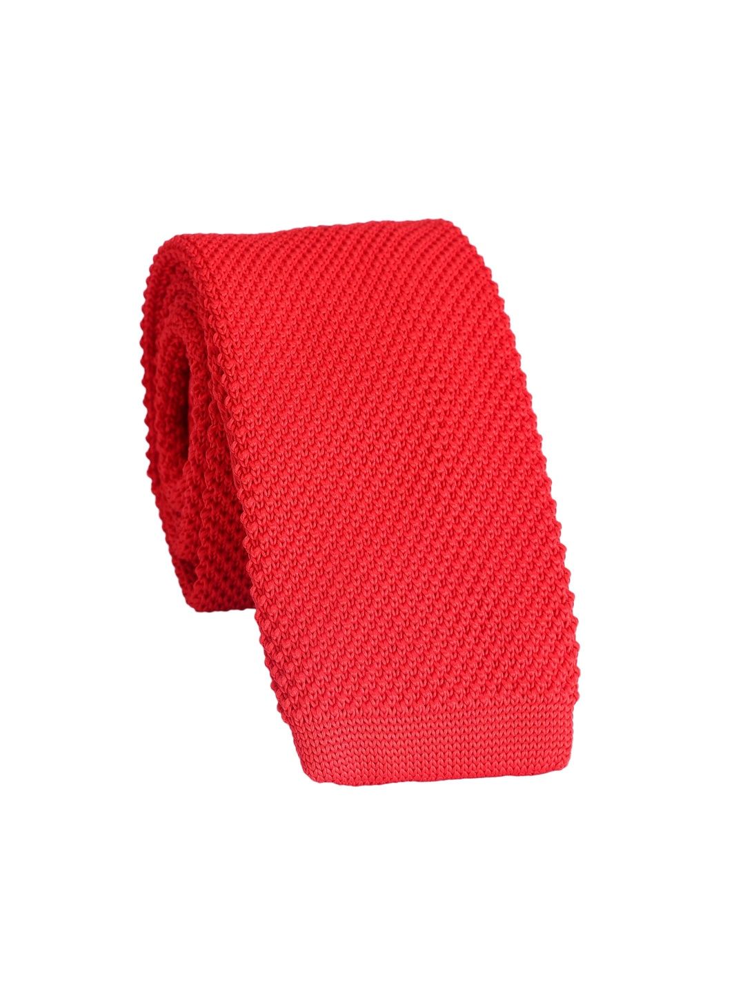 Alvaro Castagnino Men Woven Design Skinny Tie