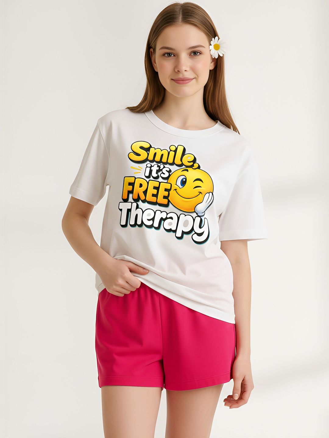My Swag My Swag Printed T-shirt with Shorts