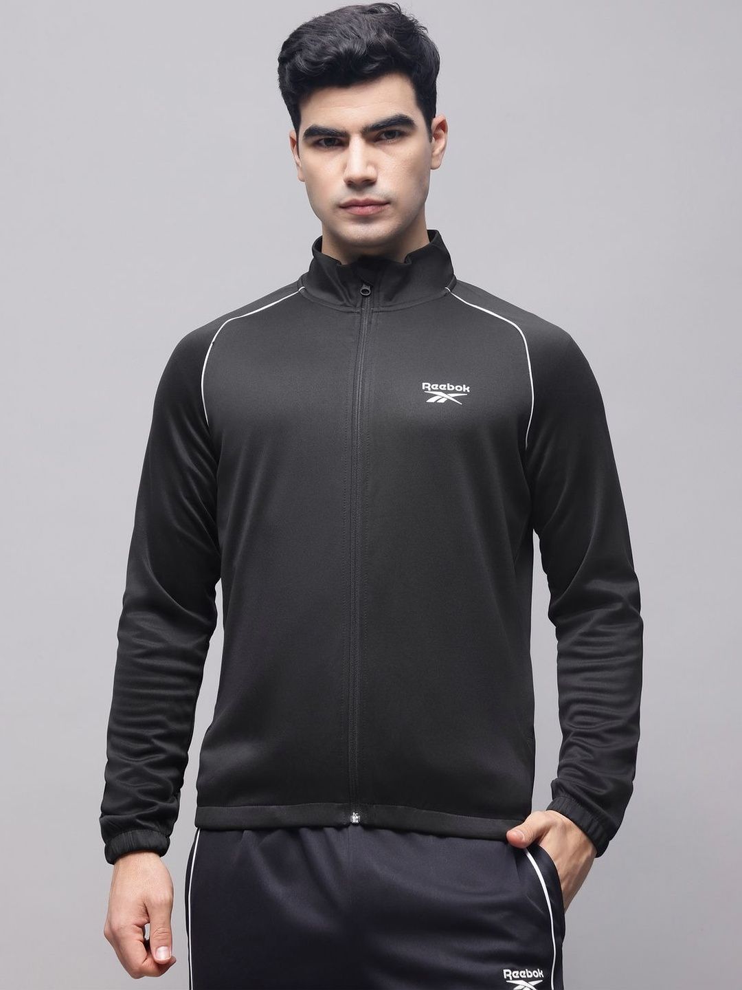 Reebok Men Mock Coller Jacket