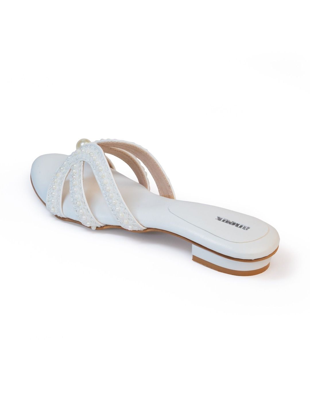 Anouk Embellished Party Block Sandals