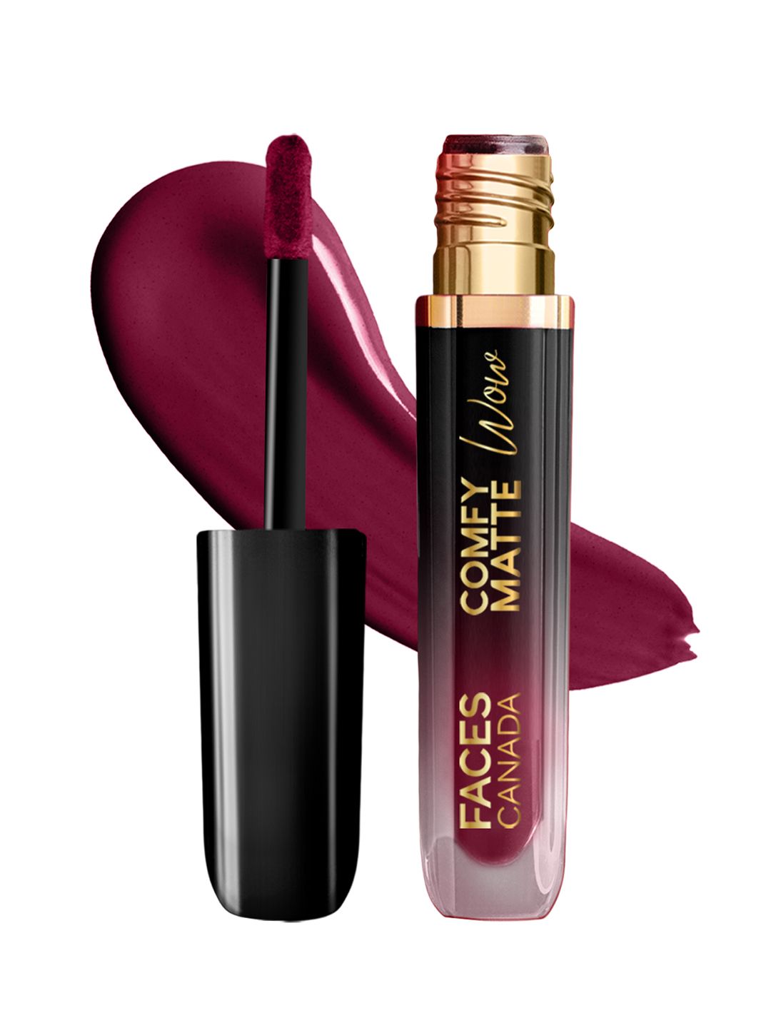 FACES CANADA Comfy Matte Wow Liquid Lipstick - 3.8ml - Plum Passion 04