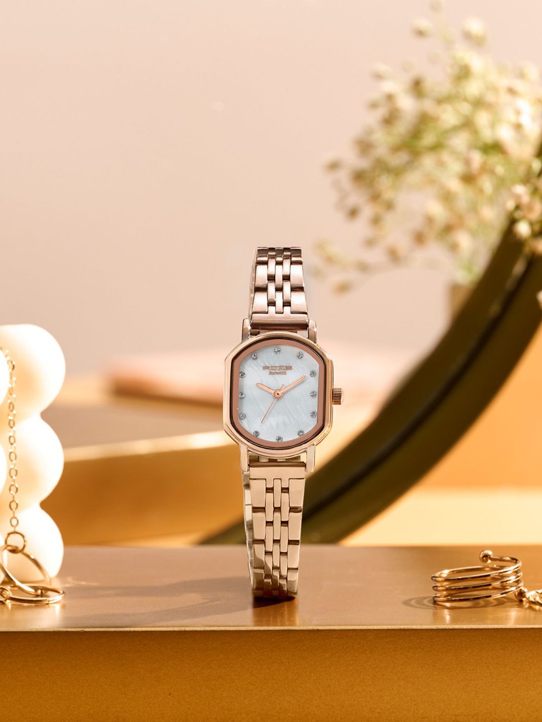 Sonata Women Poze 8 Quartz Analog MOP-White Dial Watch - SP80161WM01W deal from myntra Sonata Women Poze 8 Quartz Analog MOP-White Dial Watch - SP80161WM01W deal from myntra