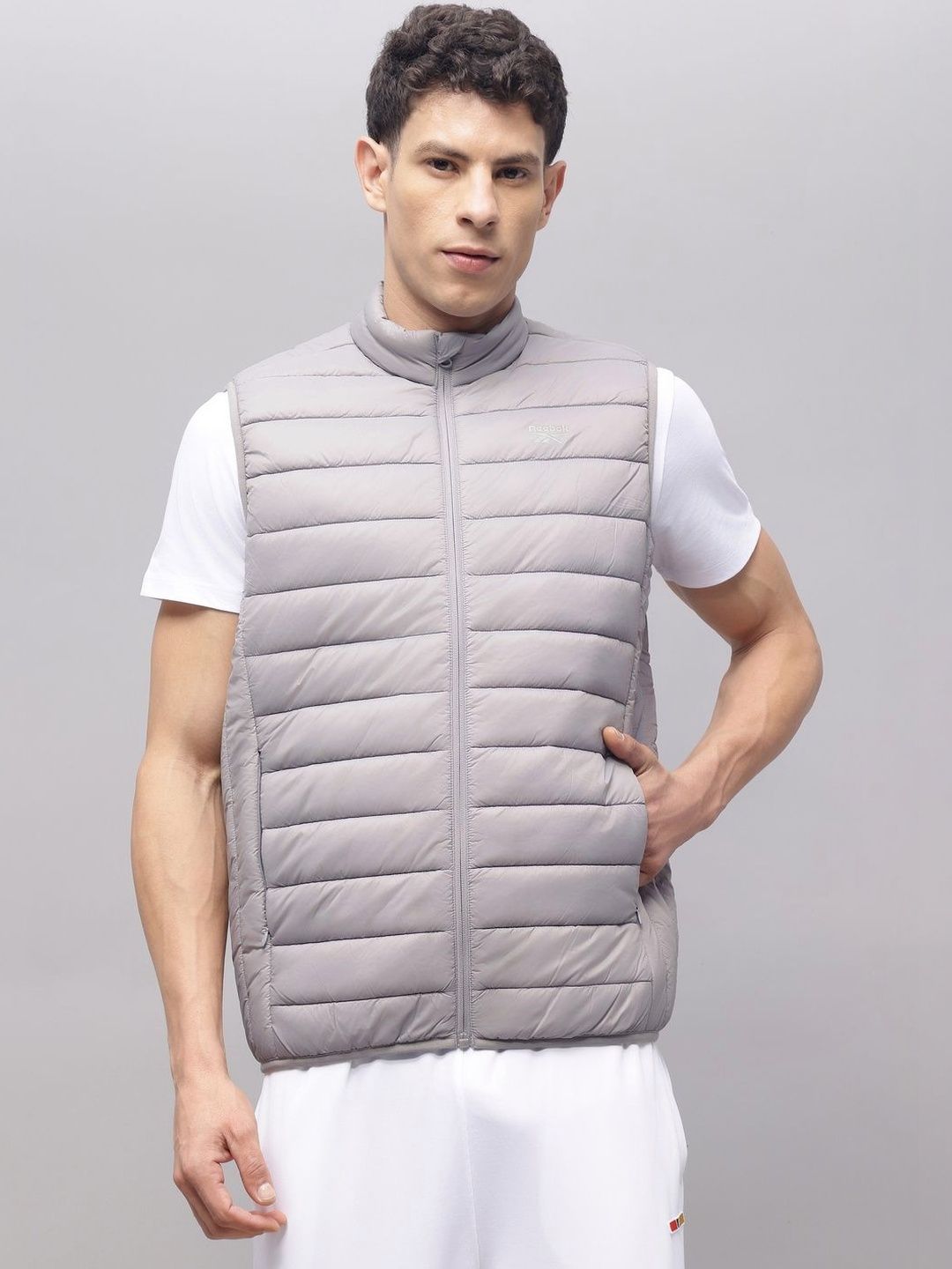Reebok Men Mock Coller Jacket