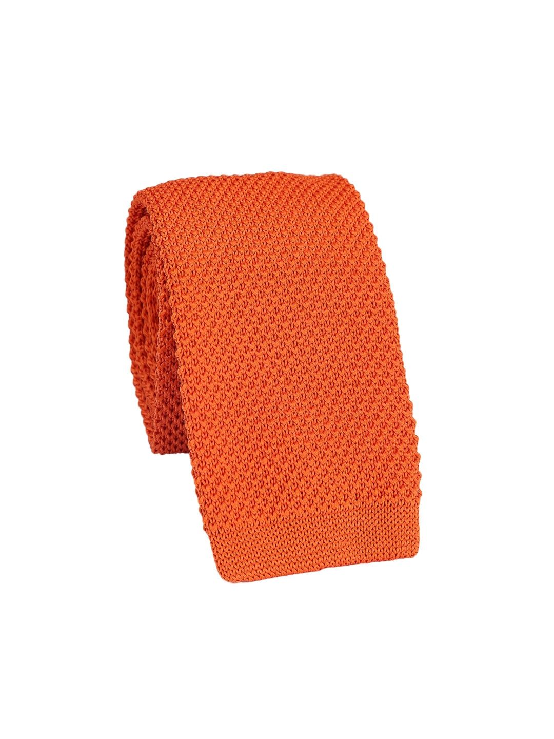 Alvaro Castagnino Men Woven Design Skinny Tie