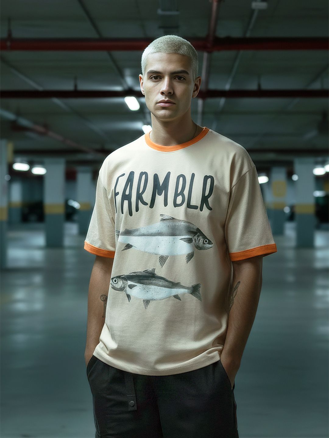 Kook N Keech Printed Pure Cotton Oversized T-shirt