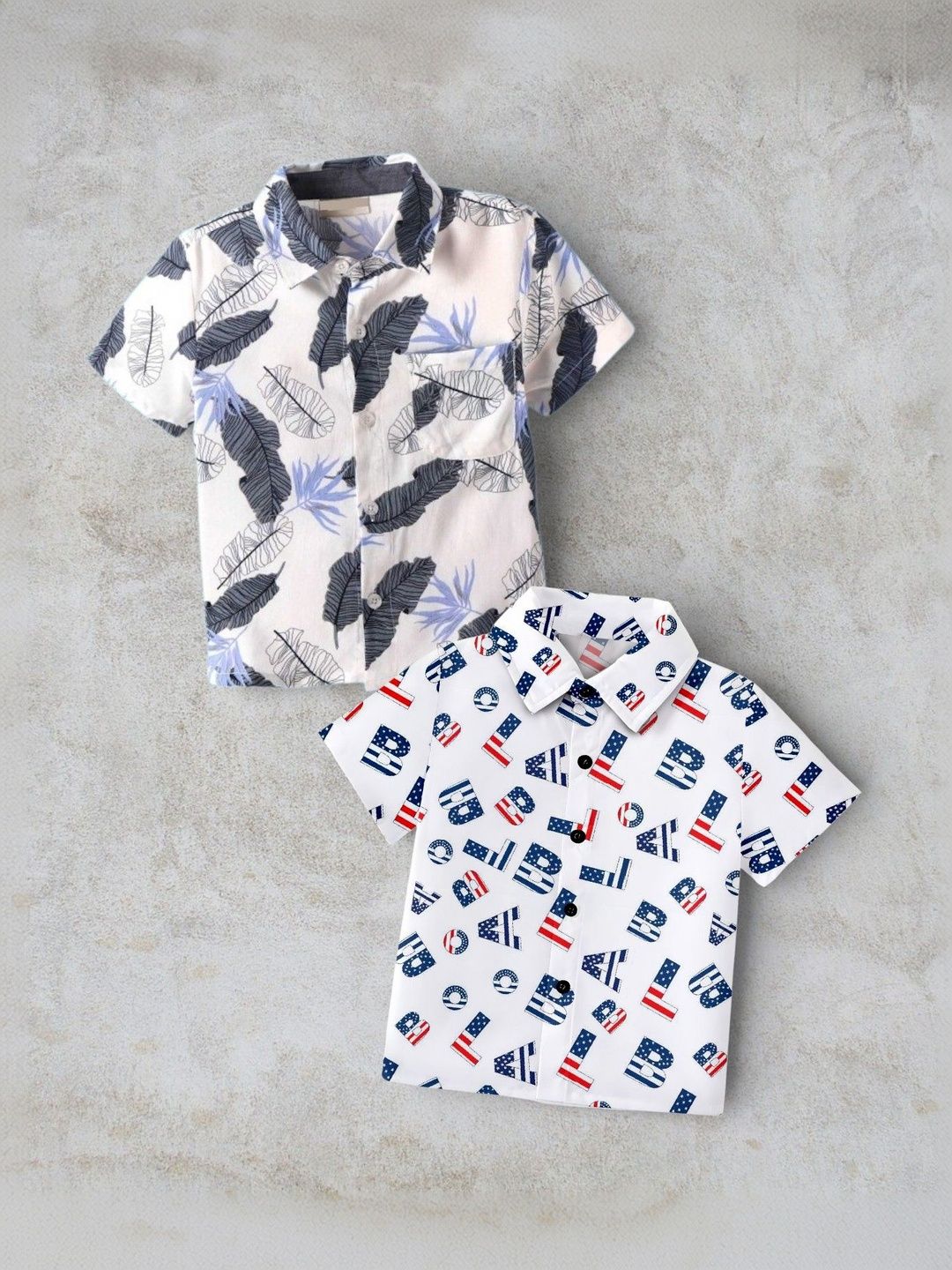 DUTT CREATION Boys Classic Floral Printed Casual Shirt