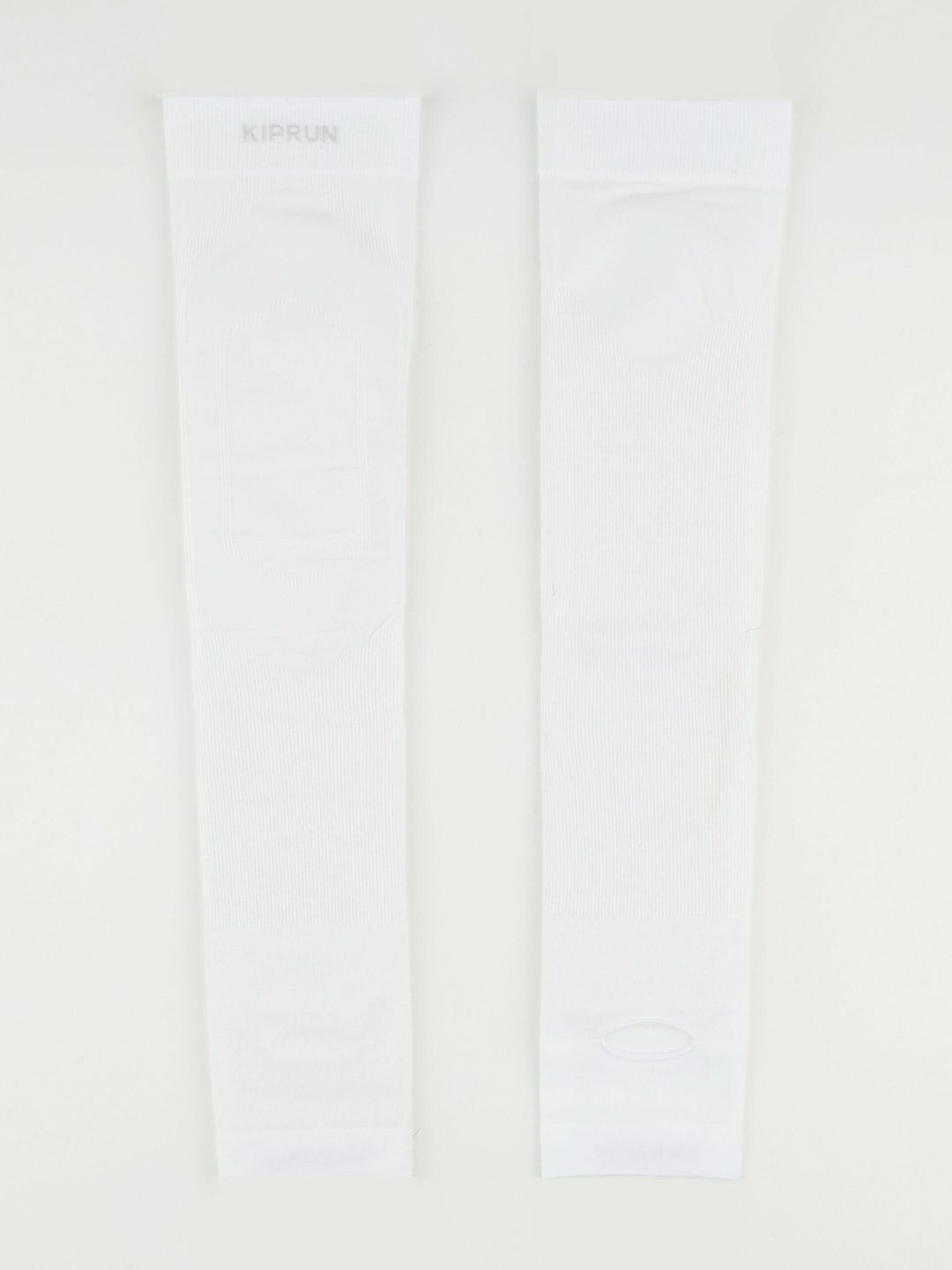 Decathlon Kiprun - Adults White Sun Protection Arms and Hands Cover
