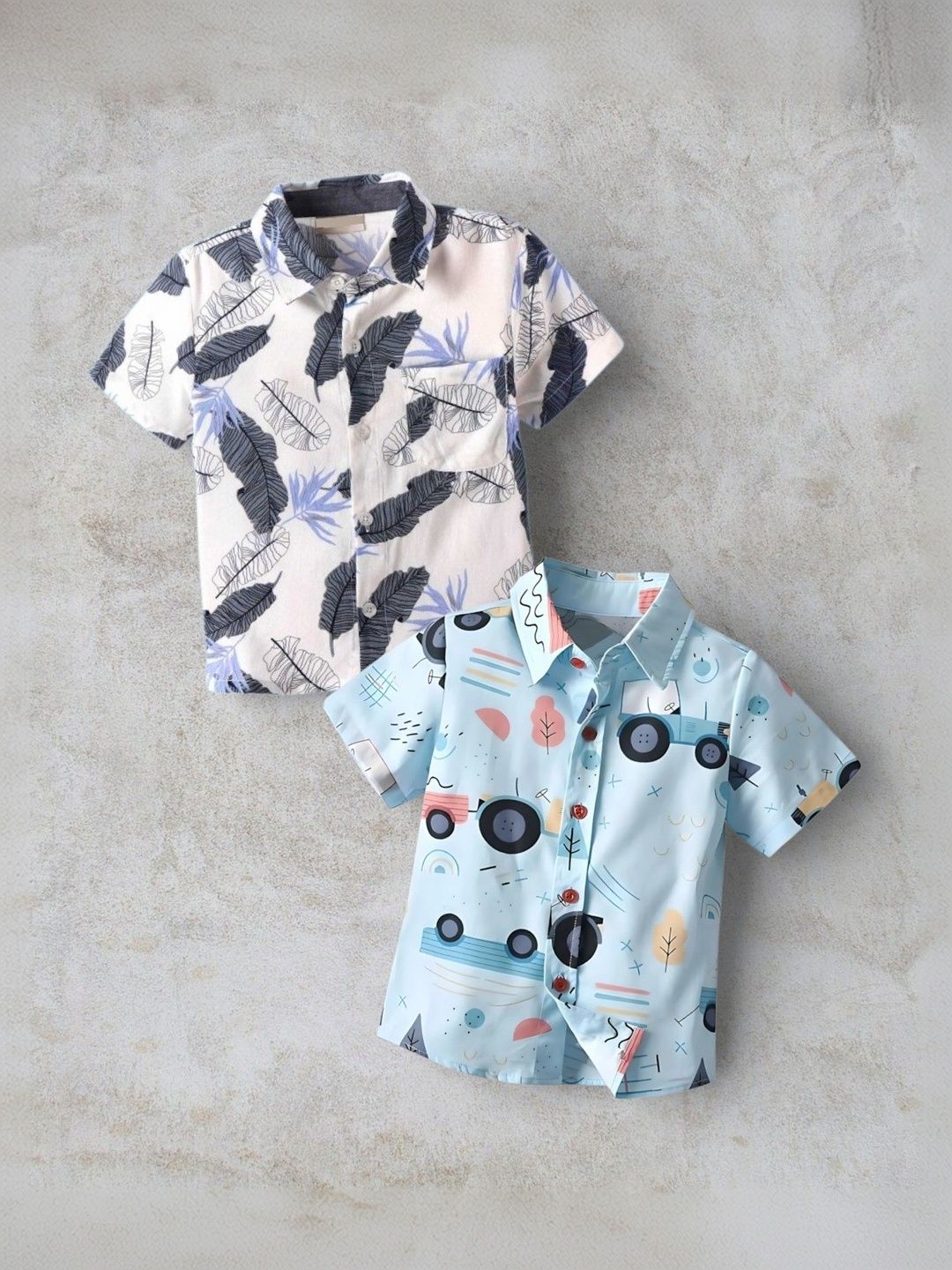 DUTT CREATION Boys Classic Printed Casual Shirt