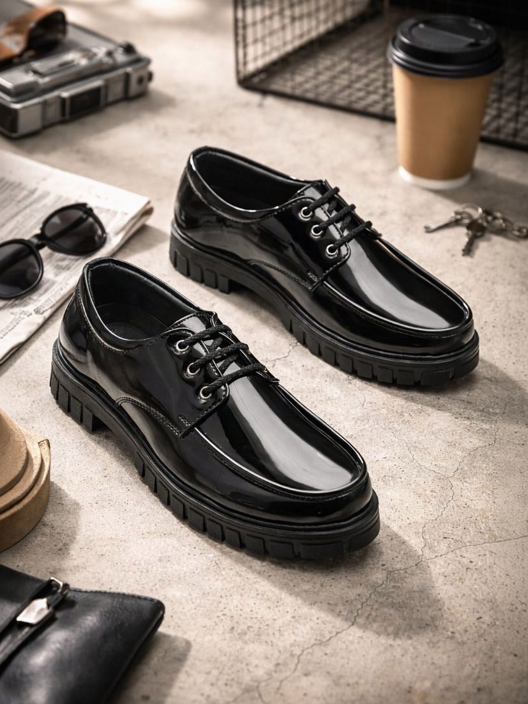 Killer Men Round Toe Formal Derbys