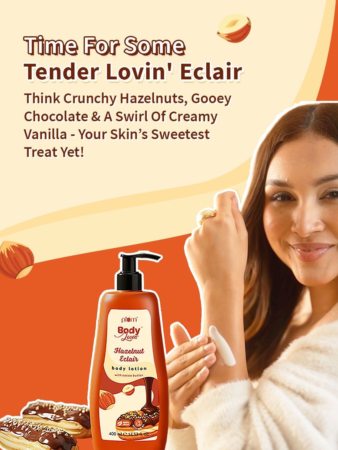 Buy Plum BodyLovin' Hazelnut Eclair Body Lotion For Hydration