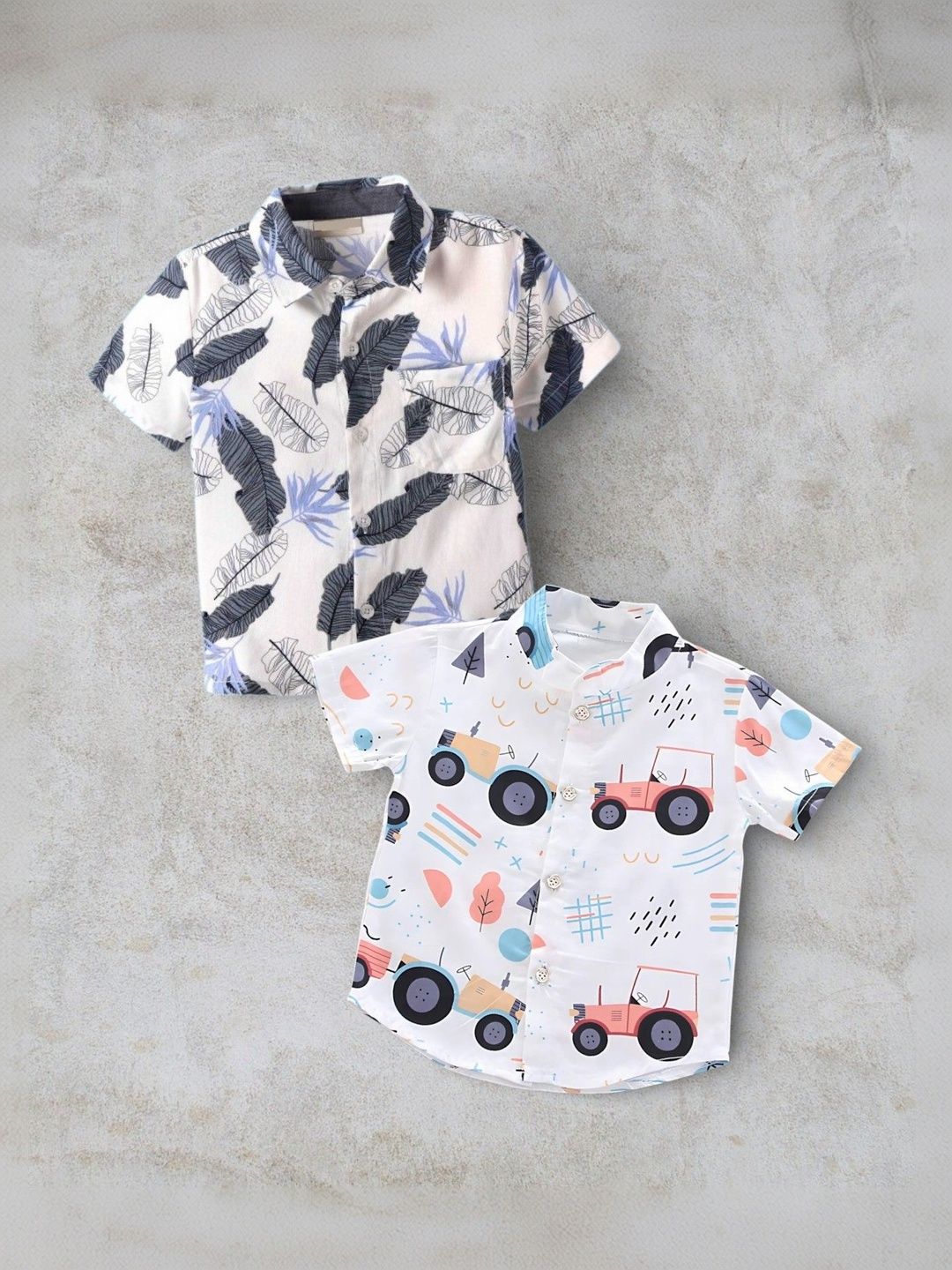 DUTT CREATION Boys Classic Printed Casual Shirt