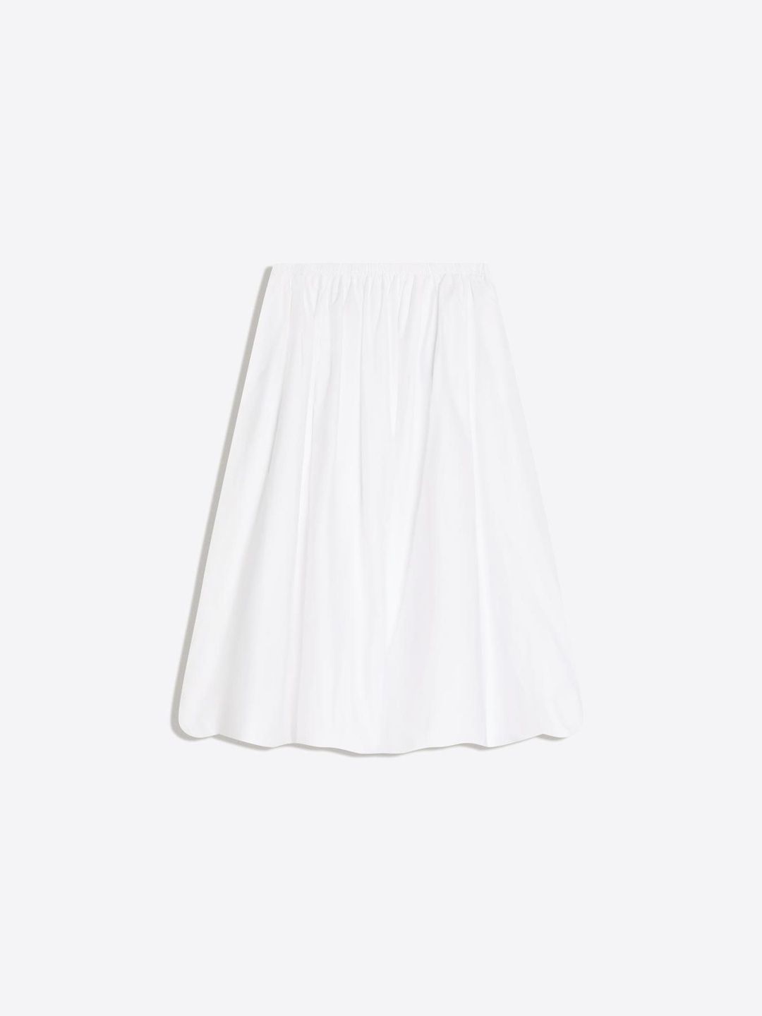 Balloon midi skirt