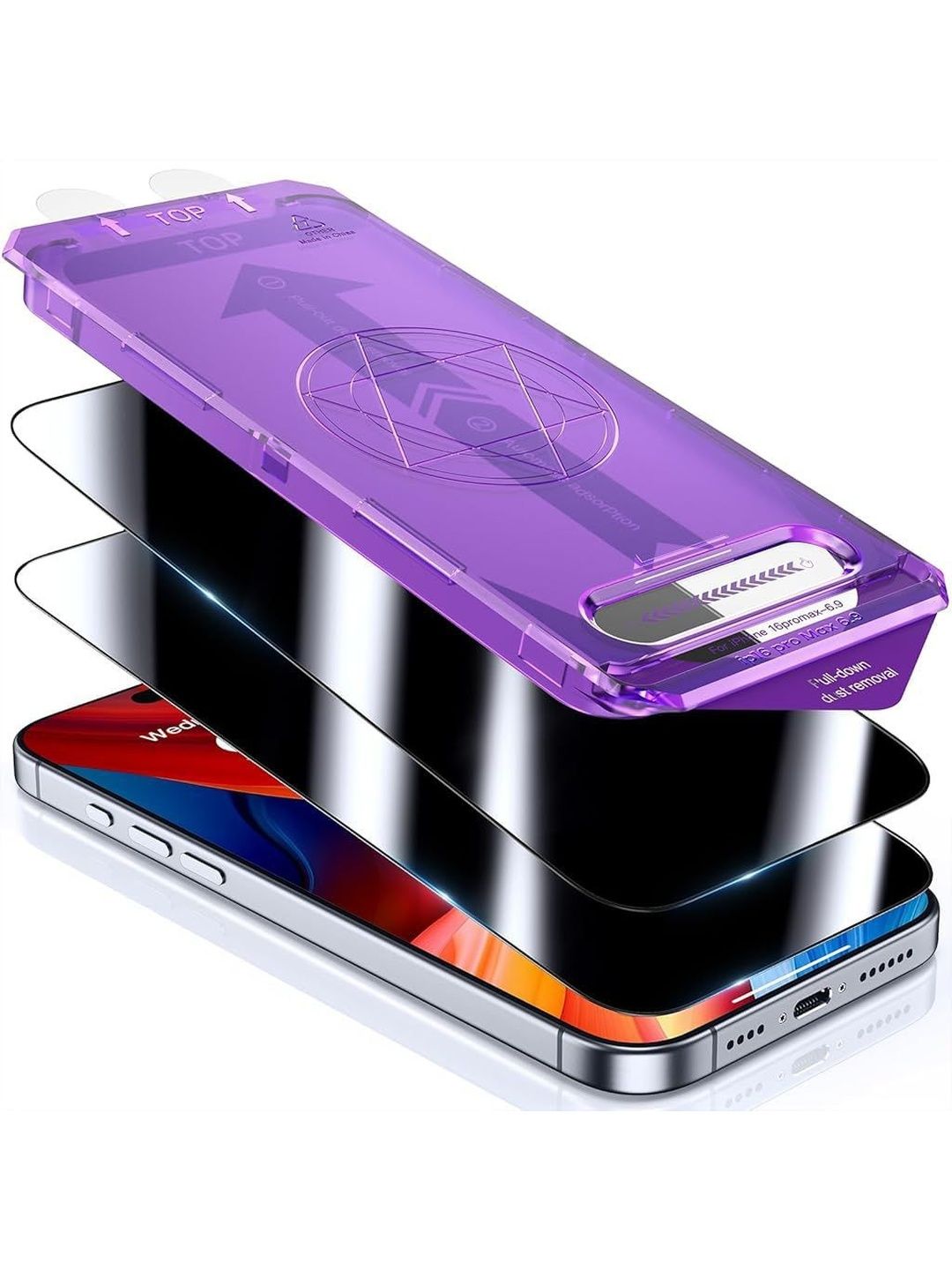 Palay Solid Printed iPhone 15 Pro Max Back Case Mobile Accessories