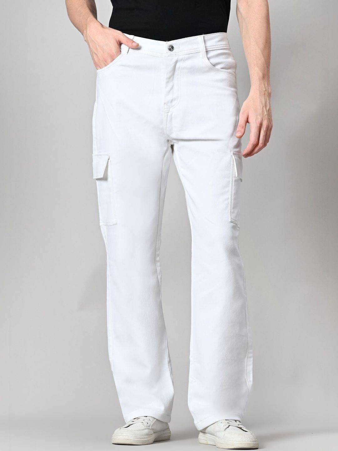 HERE&NOW Men Classic Regular Fit Stretchable Jeans