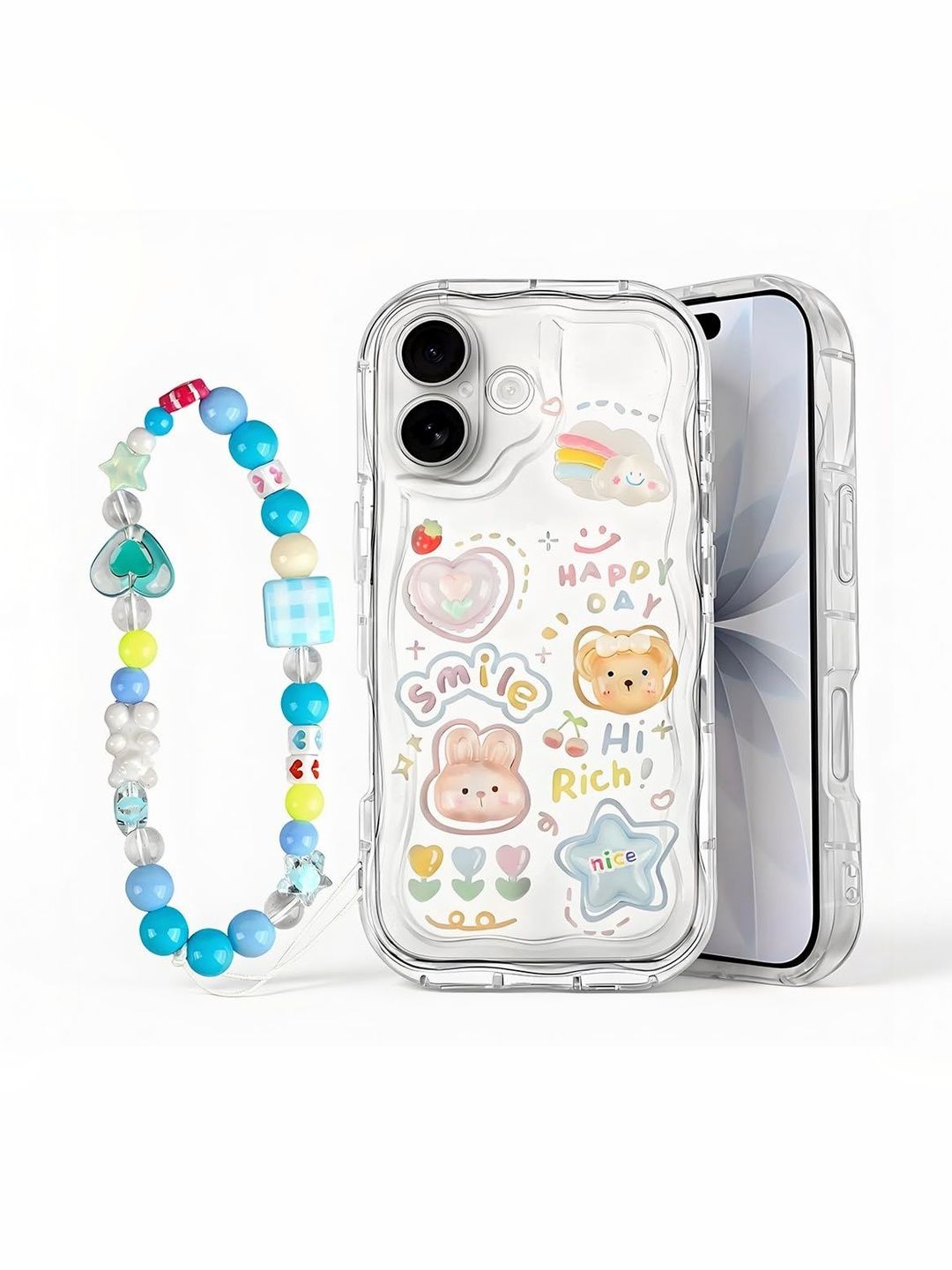 Palay Cartoon Characters Printed iPhone 16 Back Case Mobile Accessories
