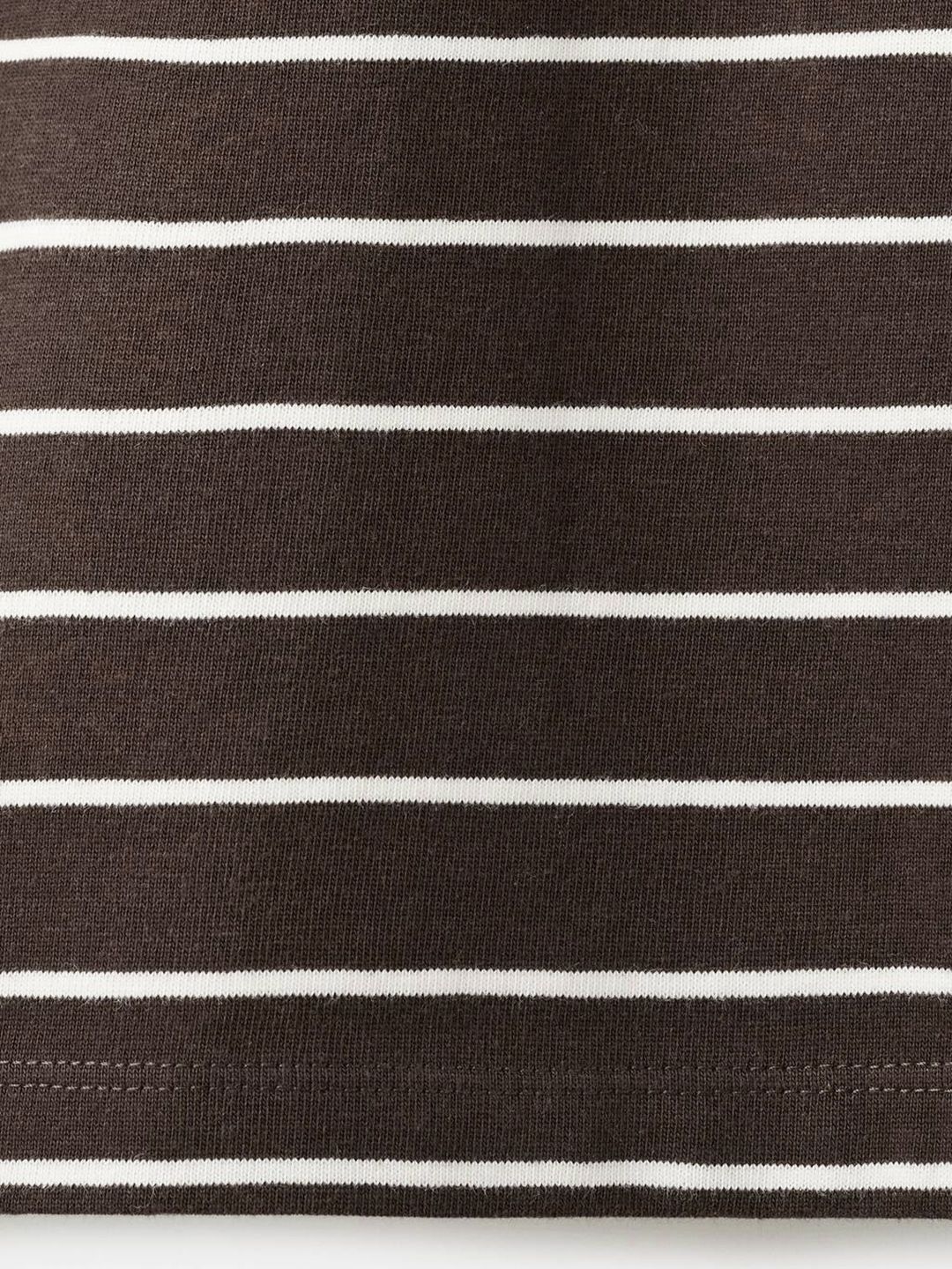 Striped Pure Cotton T-shirt