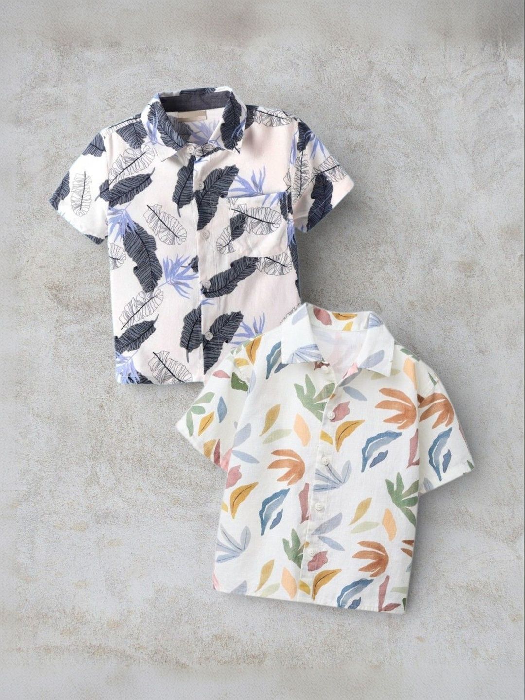 DUTT CREATION Boys Classic Floral Printed Casual Shirt