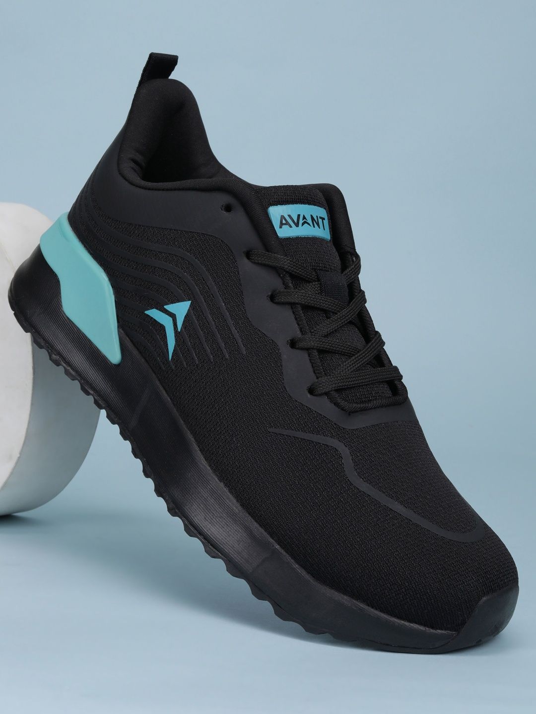 AVANT Men Glanza Running Shoes - Black