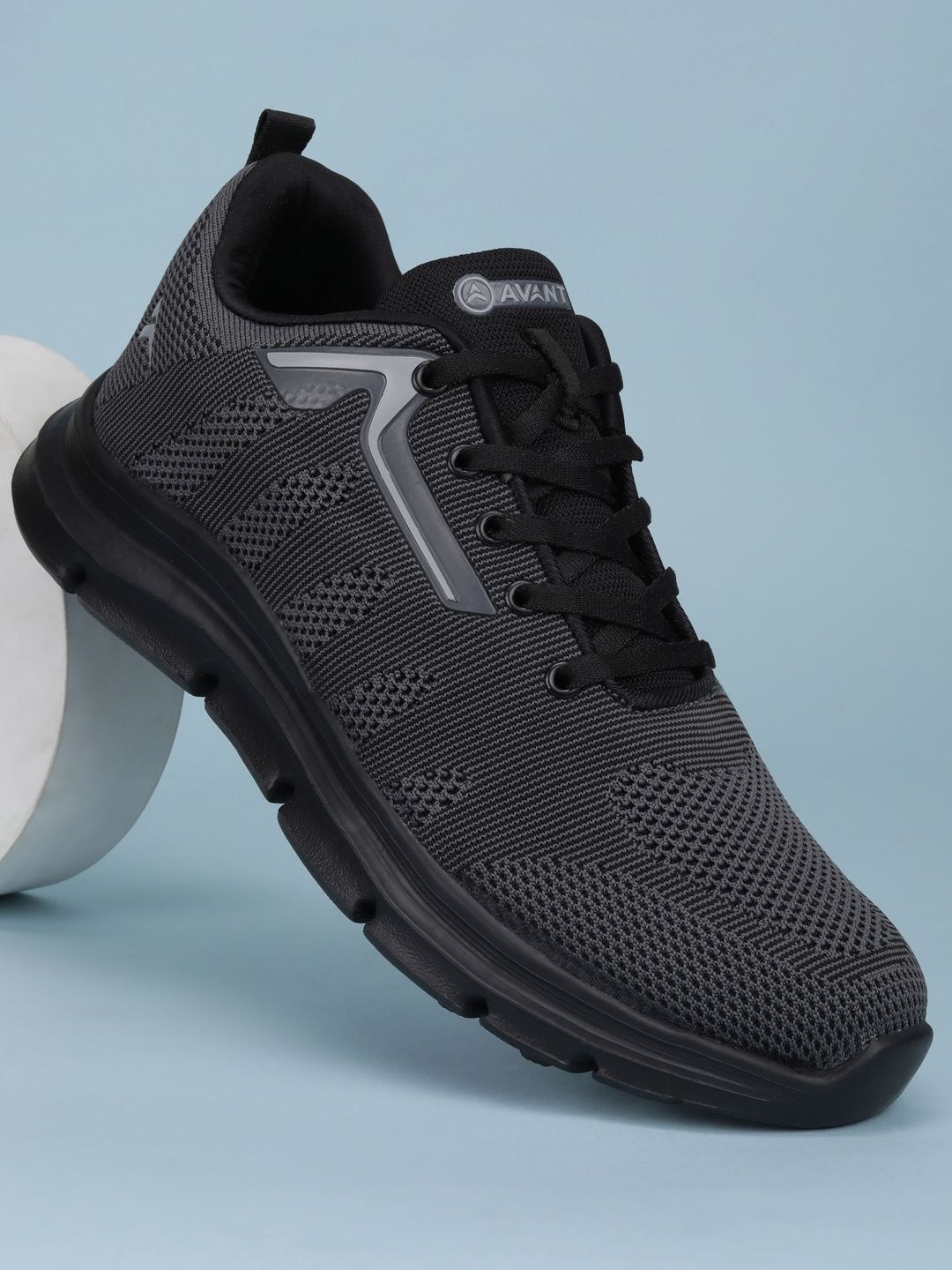 AVANT Men EnduraStep Walking Shoes - Black & Grey