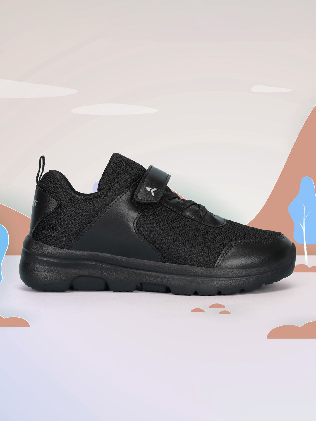 AVANT Kid Unisex PlayDash School Shoes - Black