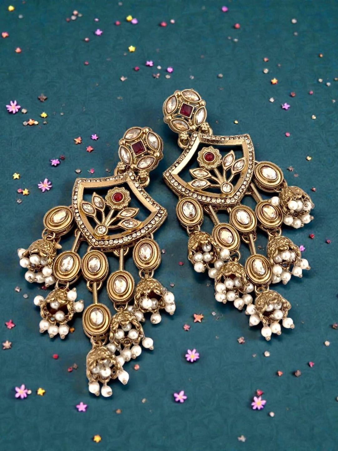 BFC - BUY FOR CHANGE Geometric Drop Earrings