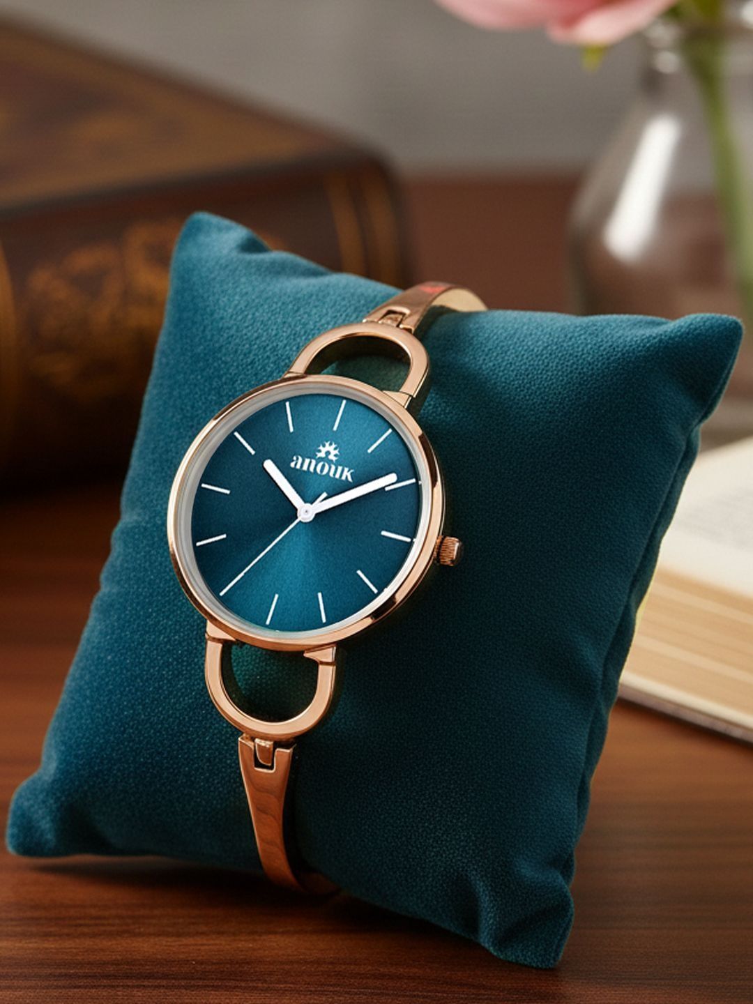 Anouk Women Dial & Bracelet Style Straps Analogue Watch ANW-044-BL