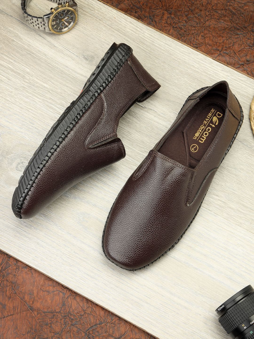 Action Men Textured Loafers