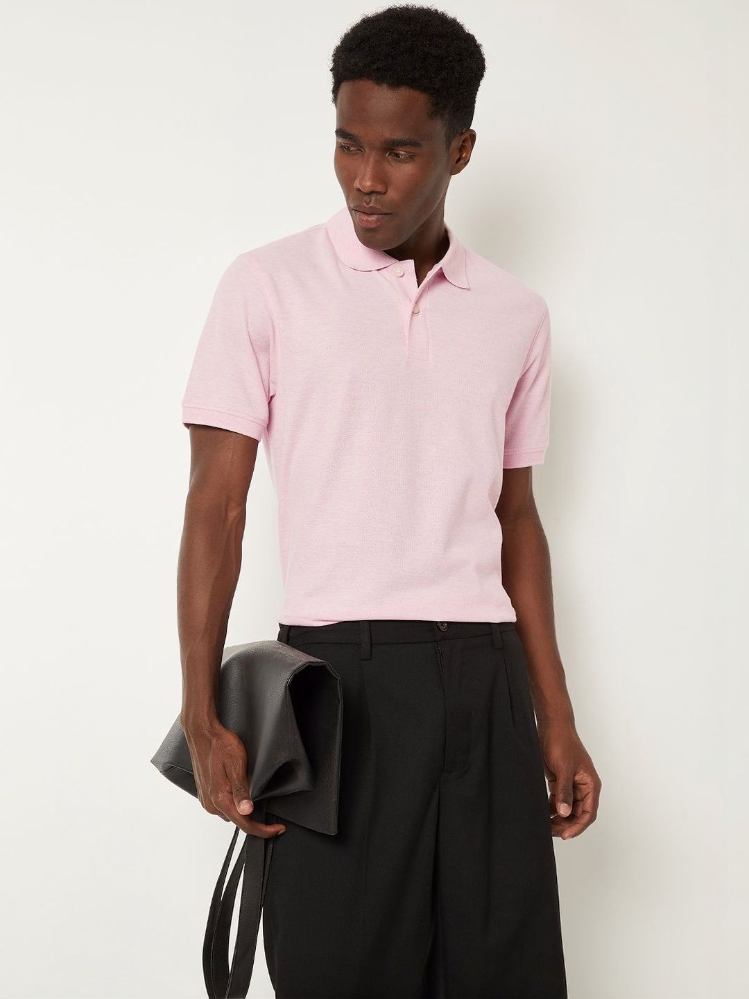 max Men Polo Collar T-shirt